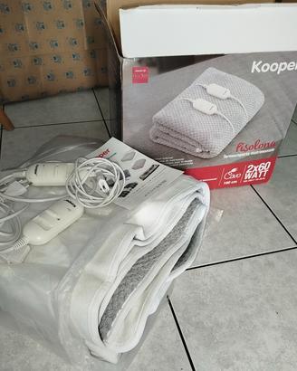 Termocoperta matrimoniale Kooper 160x140cm