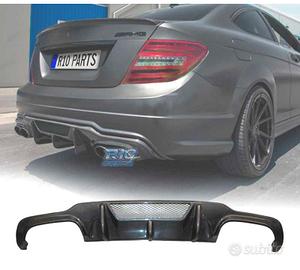 DIFFUSORE MERCEDES CLASSE C W204 C63 11-13 CARBONI