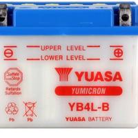 BATTERIA Yb4l-b L 121mm W 71mm H 93mm 12v 4ah