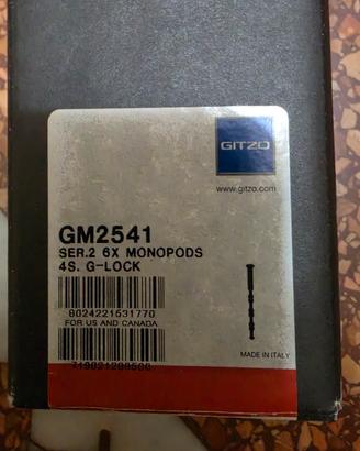 Gitzo GM2541 Carbon 6X Monopiede Pari al Nuovo