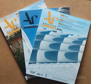 ARKETIPO Lotto 3 numeri rivista  Architettura 2020