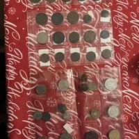 L10 Lotto monete estere non comuni rare 1700-1900