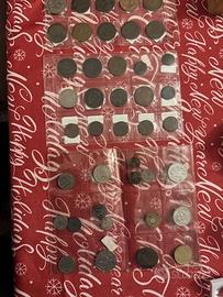 L10 Lotto monete estere non comuni rare 1700-1900