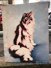 Quadro Barbujani gatto persiano