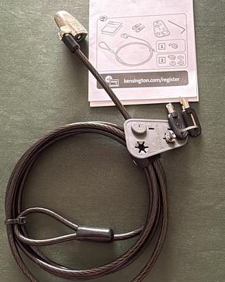 ClickSafe' 2.0 Keyed Laptop Lock for Dell" Devices