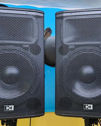 casse con amplificatore 