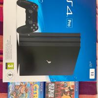 Ps4 Pro +4 giochi