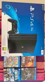 Ps4 Pro +4 giochi