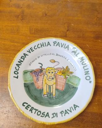 Piatto del Buon Ricordo Locanda vecchia Pavia 