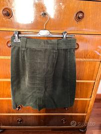 Gonna velluto a coste