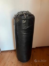 Sacco da boxe professionale in cuoio