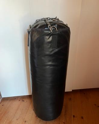 Sacco da boxe professionale in cuoio