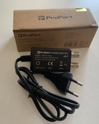 Alimentatore stabilizzato per antenna tv propart