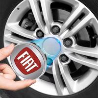 4 COPRIMOZZO FIAT 60 MM TAPPI LOGO CERCHI LEGA PAN