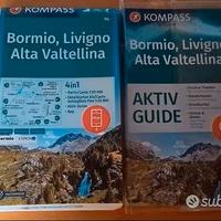 Cartina Kompass Bormio, Livigno, Alta Valtellina