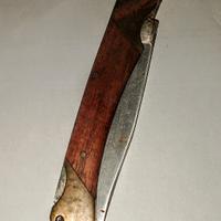 Vecchio Coltellino legno e metallo 