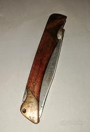 Vecchio Coltellino legno e metallo 