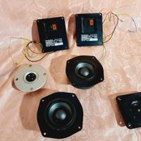 Subwoofer-Midwoofer-tweeter funzionanti per ricamb