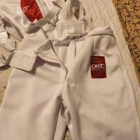 Completo scherma m/f marca ONTC tg 11-14 anni