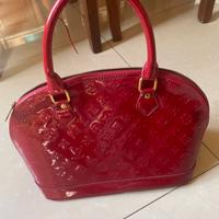 Borsa rossa Louis Vuitton