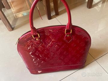 Borsa rossa Louis Vuitton