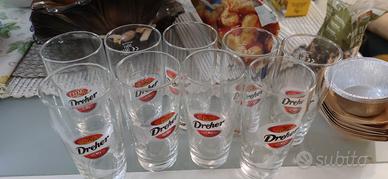 9 bicchieri dreher da birra 