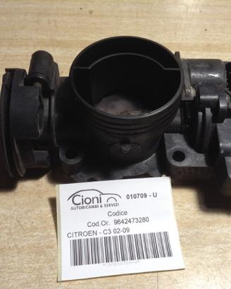 Corpo farfallato - CITROEN C3 02-09