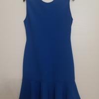 Abito blu elettrico Zara