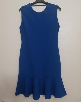Abito blu elettrico Zara