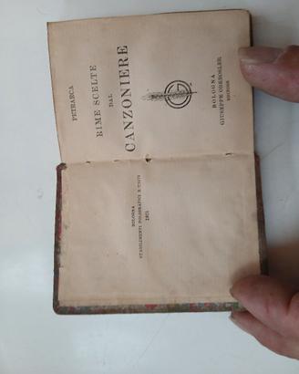 Rime scelte dal Canzoniere Petrarca 1921 antico