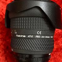 Obiettivo Tokina atx 20-35 1:2.8 per Nikon