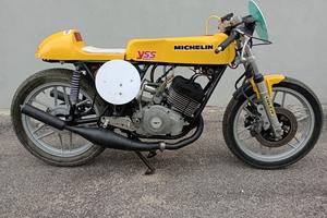 Benelli 250 2c restaurata pronta per pista