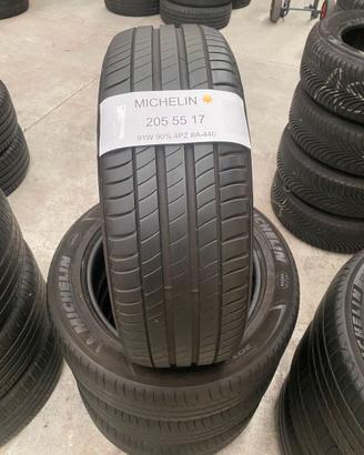 205 55 17 Michelin 90% di battistrada