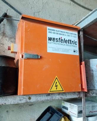 quadro elettrico per cantiere