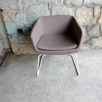 sedia imbottita arca   true design