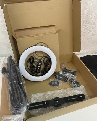 Ring light kit, 8 pollici