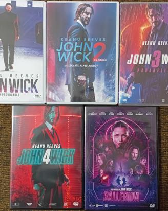 dvd saga John Wick 