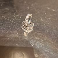 orecchini in argento zirconite