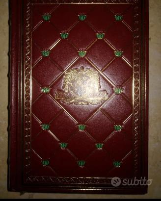 libro di KRSNA Krishna pelle incisione oro
