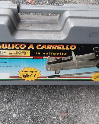 cric idraulico a carrello 