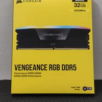 CORSAIR VENGEANCE RGB 32 GB DDR5 5200 MT/s CL 40 