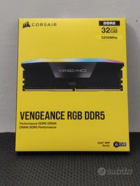 CORSAIR VENGEANCE RGB 32 GB DDR5 5200 MT/s CL 40 