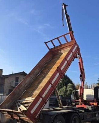DAF 260-320 rib trilaterale 3assi+gru Revisionato