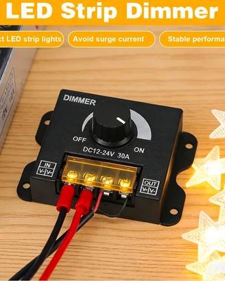 Dimmer Regolatore Luminosità Striscia Led NUOVO