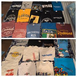 Lotto magliette vintage - USA, Italia e Europa