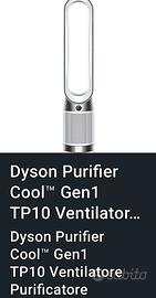  Dyson purificatore d' aria ventilatore.