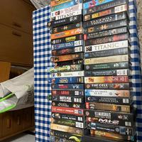 Collezione 54 vhs rare per  collezionismo