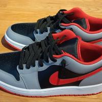 Scarpe Air Jordan 1 low con lacci impermeabili