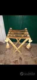 table pliant in velluto 