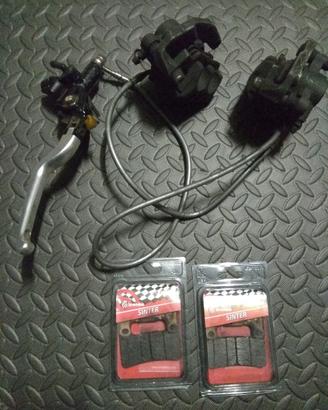 Coppia pinze anteriori pastiglie Brembo Z750 2007